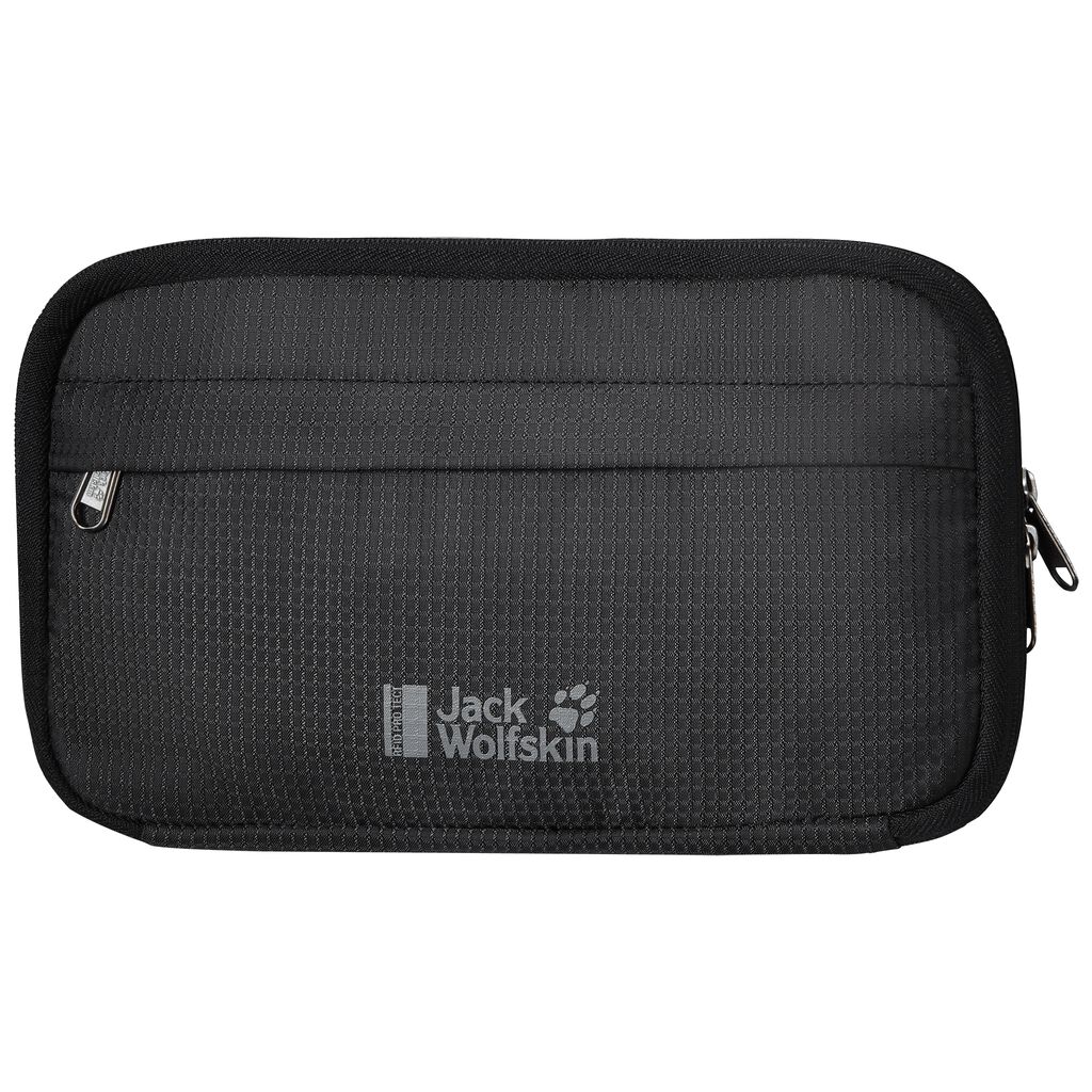 Jack Wolfskin BOARDING POUCH RFID Sacs À Dos Homme Noir - XGNHZIS-91